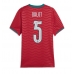 Portugal Diogo Dalot #5 Hjemmedrakt Dame VM 2026 Kortermet Portugal Diogo Dalot #5 Hjemmedrakt Dame VM 2026 Kortermet